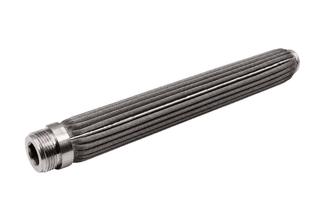 TX polymer melt candle filter element