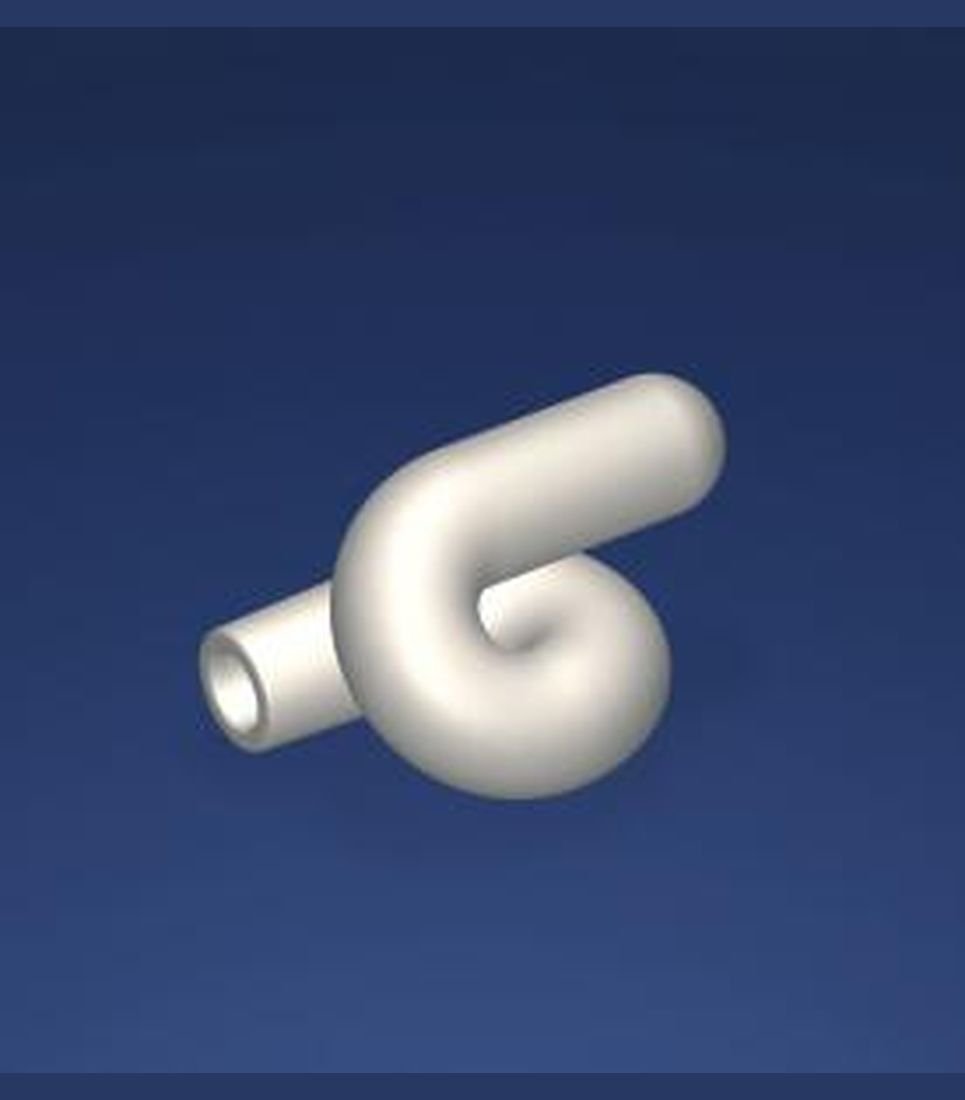 Ceramic eyelet guide render