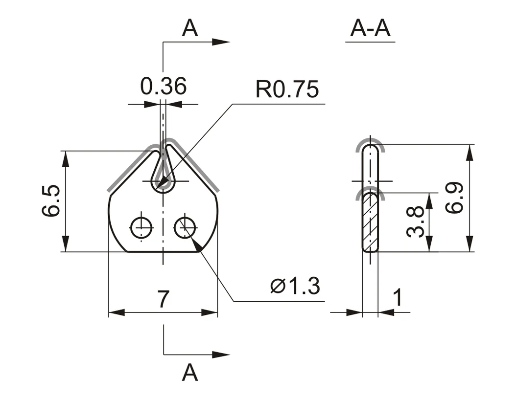 TF997-1213
99.7% ALUMINA · Precision Ceramic Guide