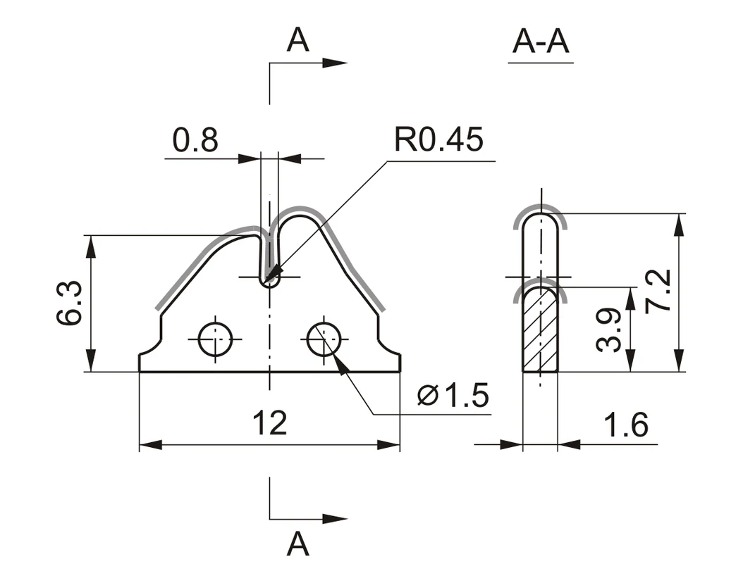 TF997-1215
99.7% ALUMINA · Precision Ceramic Guide