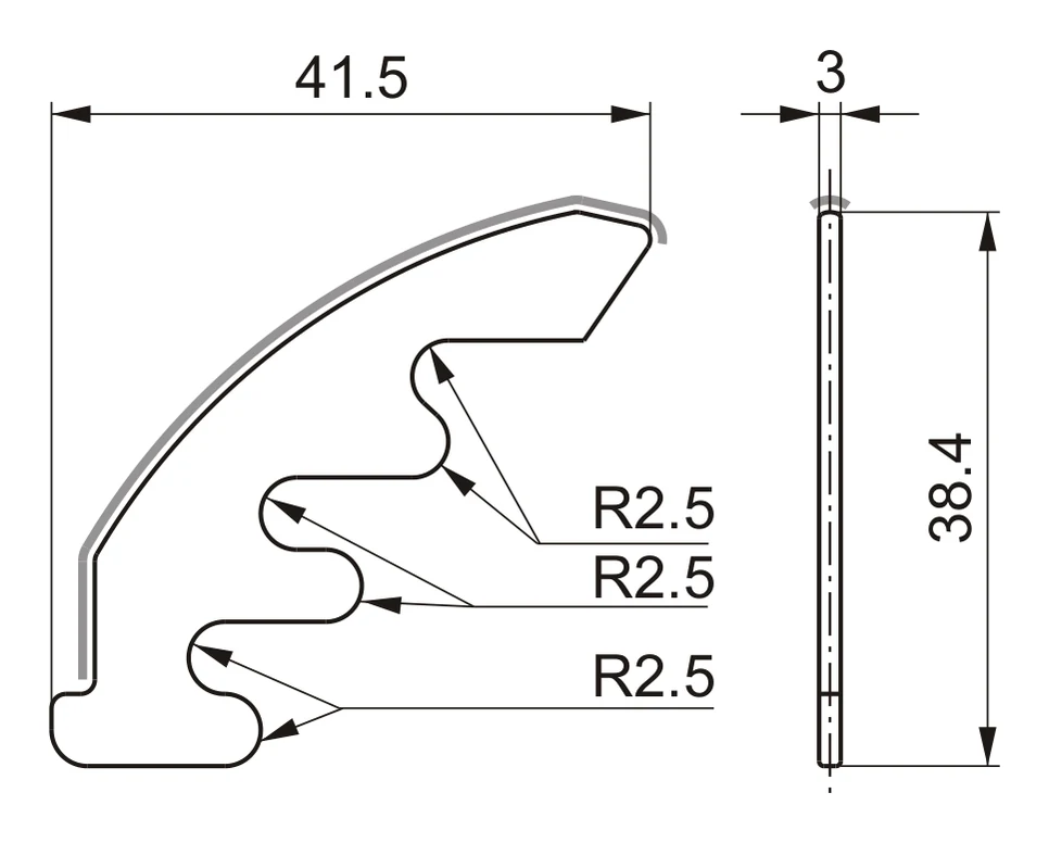 TF997-1508
99.7% ALUMINA · Precision Ceramic Guide