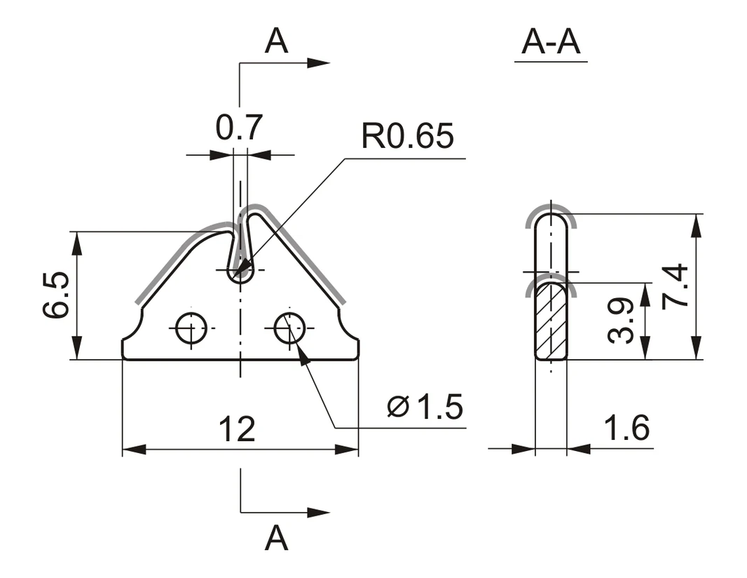 TF997-1213
MATCHING TAKE UP WINDER GUIDE
99.7% ALUMINA · Precision Ceramic Insert