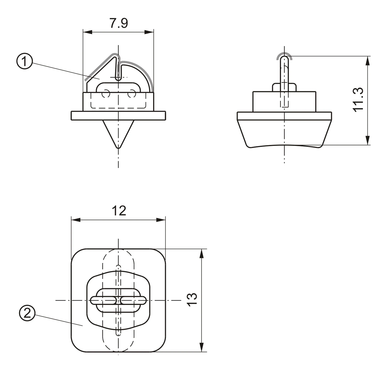 TF-1477
MATERIAL Al₂O₃ · 99.7%
TAKE UP WINDER
TF997-1307
PLASTIC SHOE · NYLON
1111-T-1009
SIZE (mm)
W 7.9 · H 11.3 · BASE 12 × 13